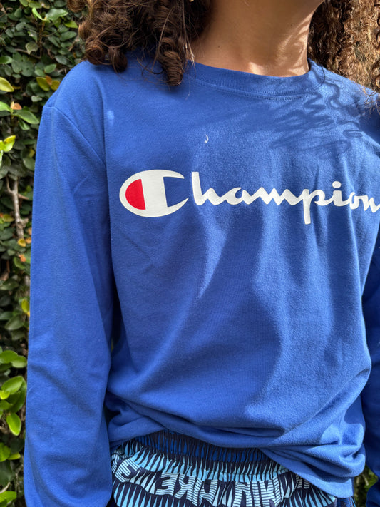 T-shirt Manga larga Champion